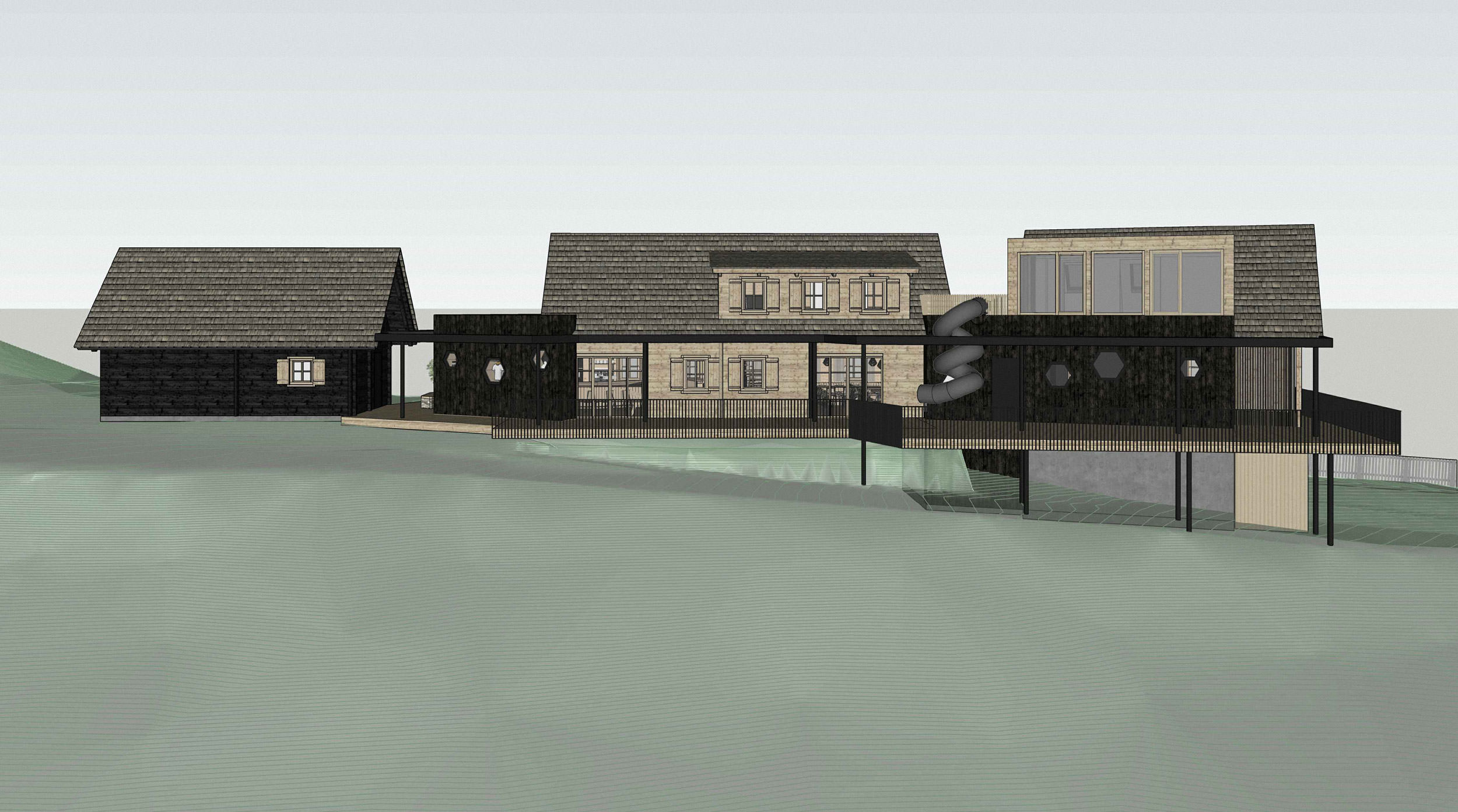 Restaurant 1 Waldpark Restaurant Rendering